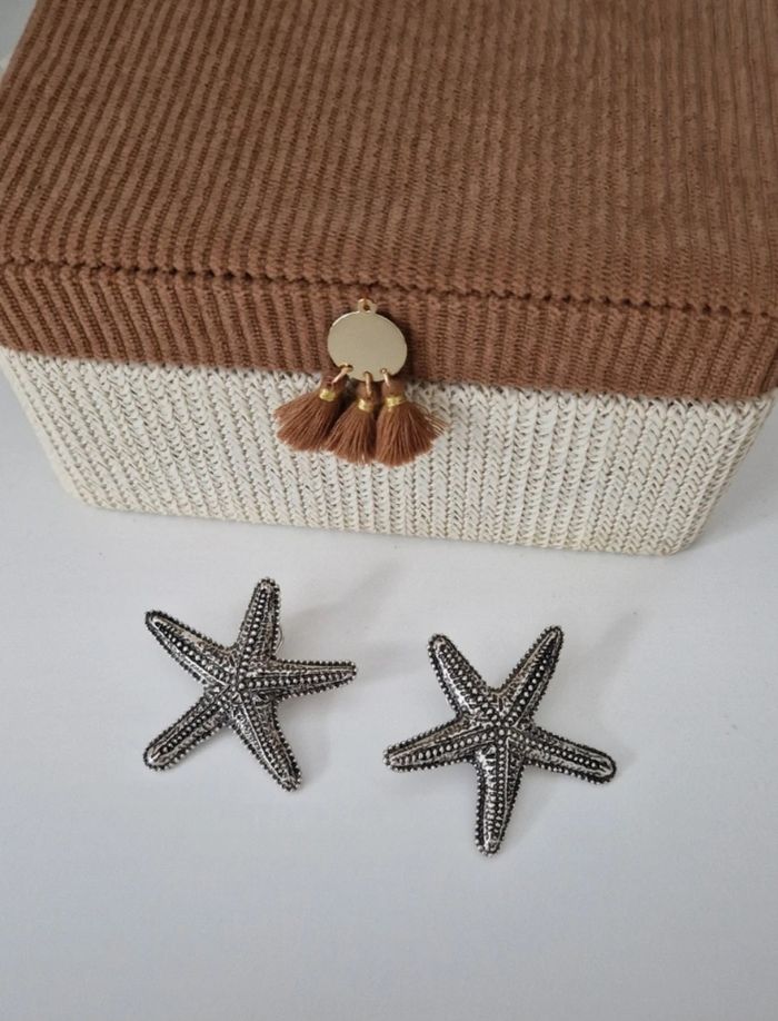 Boucle d'oreille étoiles de mer