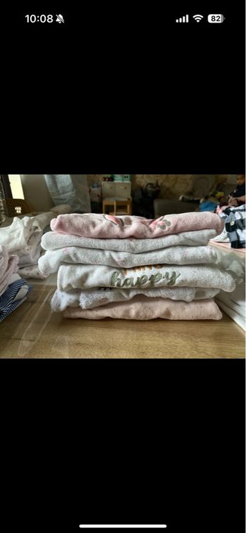 Lot de 5 pyjamas 3 mois fille tex Gemo vertbaudet