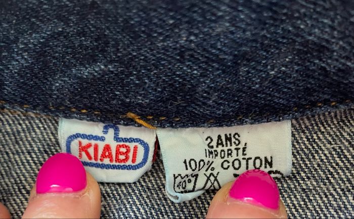 Veste jean fille taille 2 ans excellent état - photo numéro 3