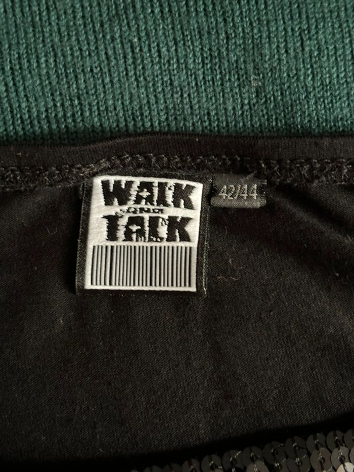 Superbe robe bustier sexy à sequins noire - photo numéro 3