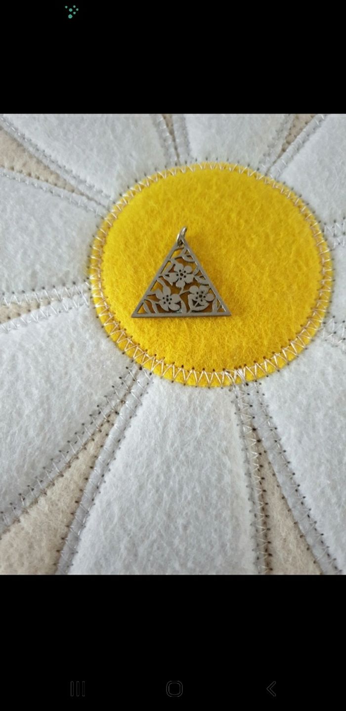 Pendentif acier inoxydable