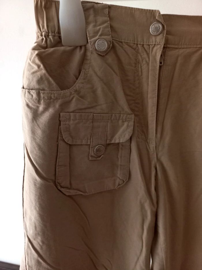 Pantalon marron doublé - photo numéro 3