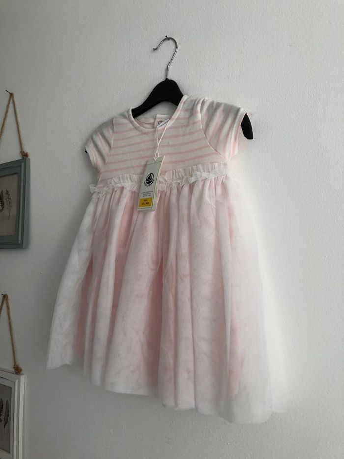 Élégante robe rose 18 mois petit bateau - photo numéro 4