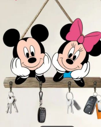 Porte clé mural Mickey
