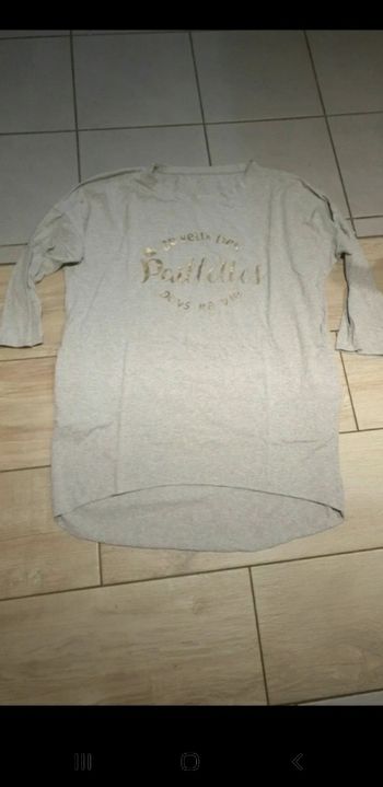 Tunique femme je veux des paillettes dans ma vie L