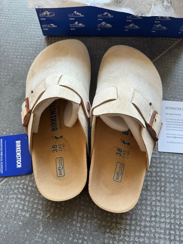 Birkenstock boston beige sable - photo numéro 4