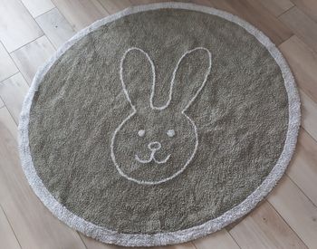 Tapis lapin enfant