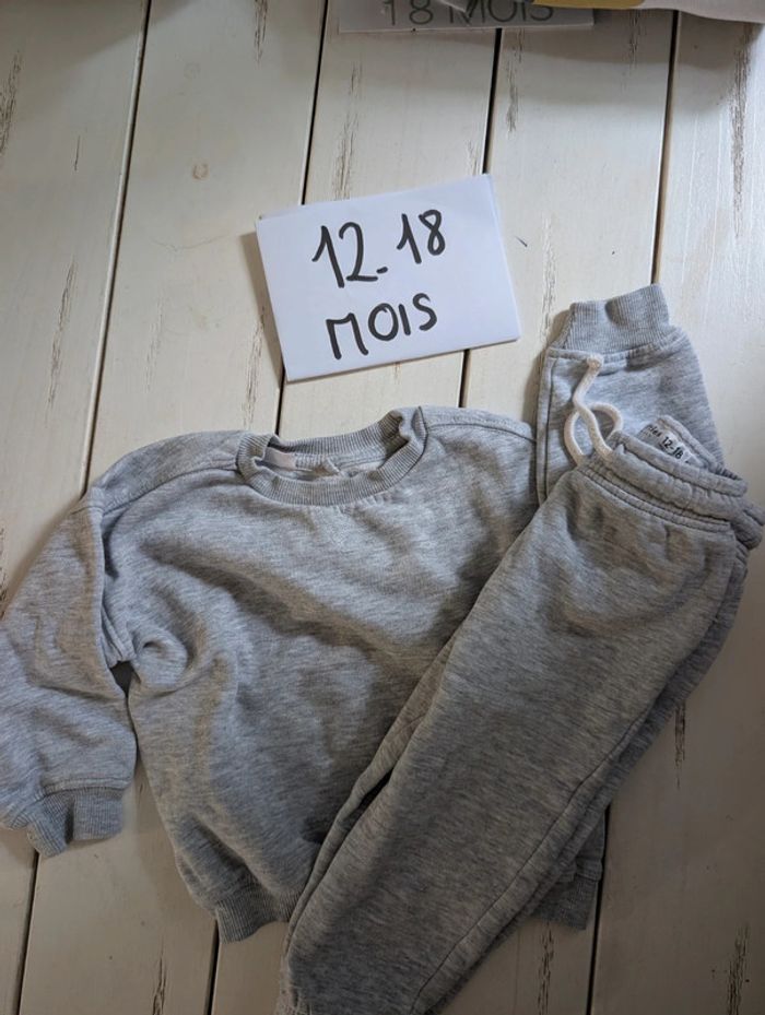 Survêtement jogging bébé garçon 12/18 mois