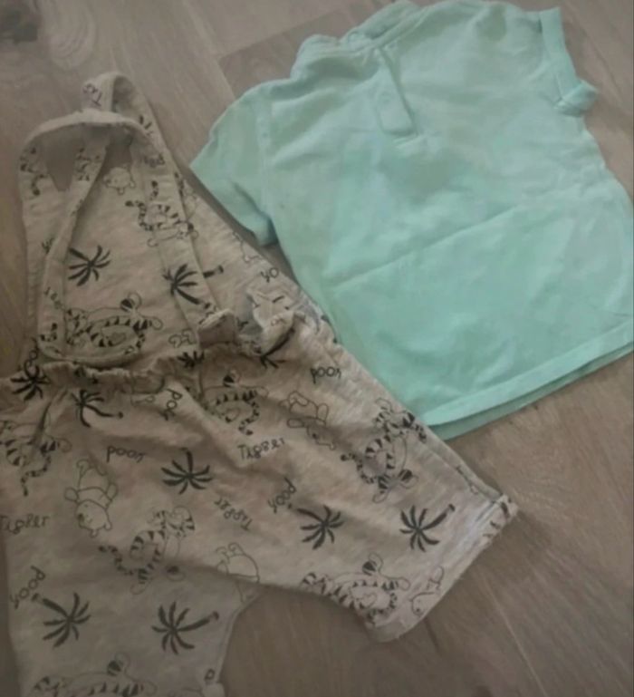 Ensemble salopette Disney Winnie l’ourson - photo numéro 2