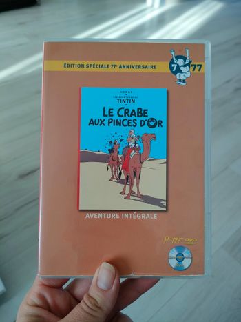 Le crabe aux pinces d'or