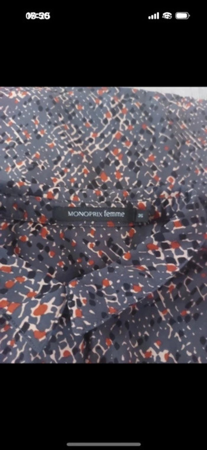 Chemise Monoprix taille 36 - photo numéro 3
