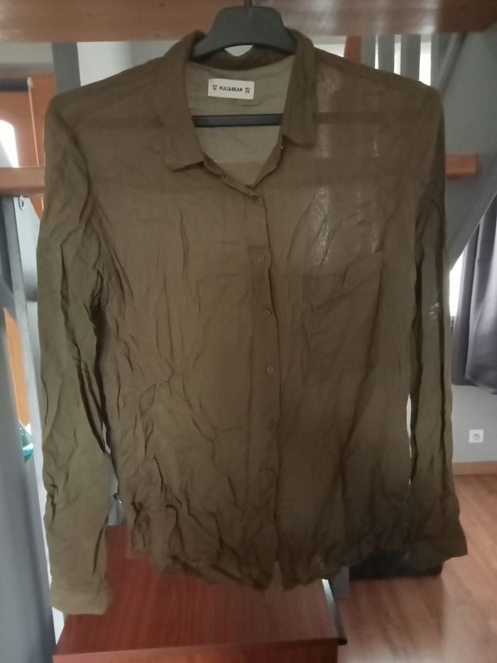 Chemise taille 18ans(M) marque pull&bear - photo numéro 2
