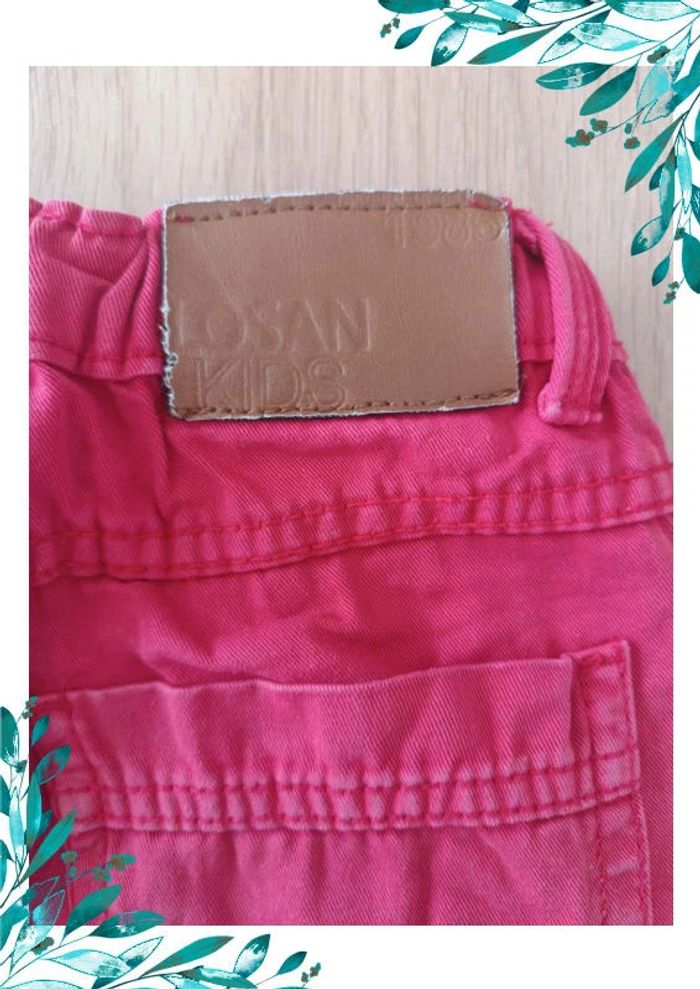 Short garçon 7 ans rouge - photo numéro 5