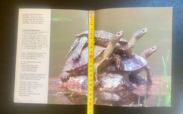 Livre vintage »Les Tortues »de Hartmut Wilke - photo numéro 5