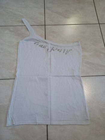 Top asymétrique blanc Guess