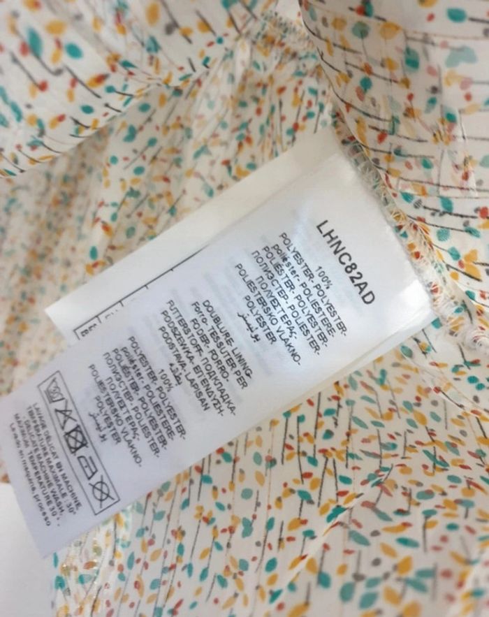 Top Haut Blouse Liberty Naf Naf Taille 36 - photo numéro 6