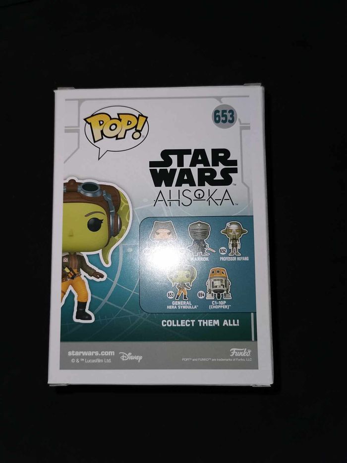 Figurine Funko Pop / General Hera Syndulla N°653 / Star Wars - photo numéro 3