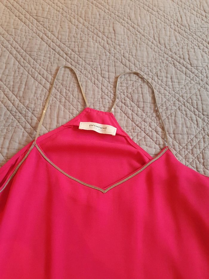 Débardeur rose promod - photo numéro 2