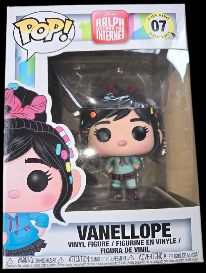 Funko pop disney Vanellope 07 Ralph breaks the internet