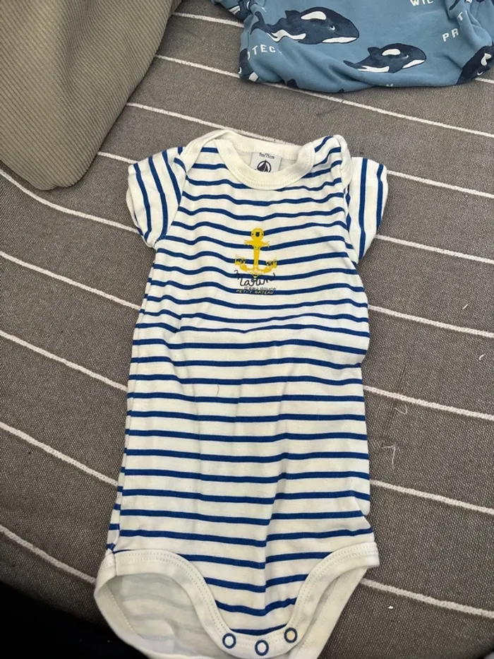 Lot de 3 bodys bébé garçon - photo numéro 4