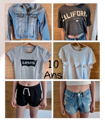 Lot vêtements 10 ans