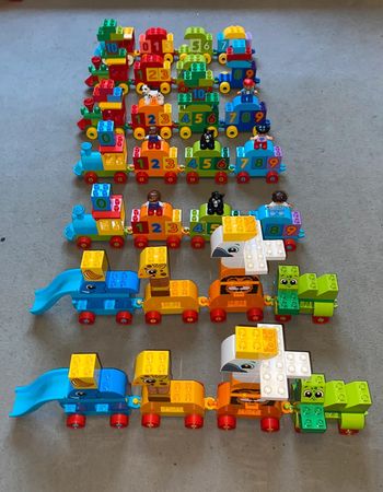 Lot X5 Duplo Train