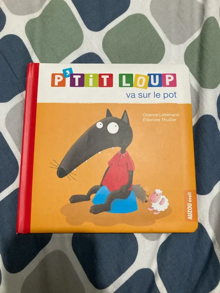 Livre p’tit loup va sur le pot