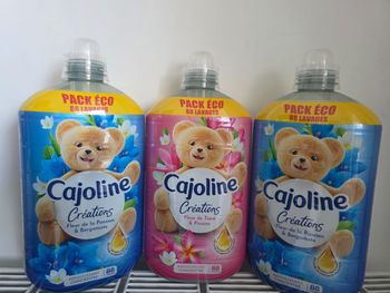 Lot de 3 Assouplissants Cajoline
