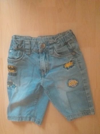 short en jean garcon 2 ans batman