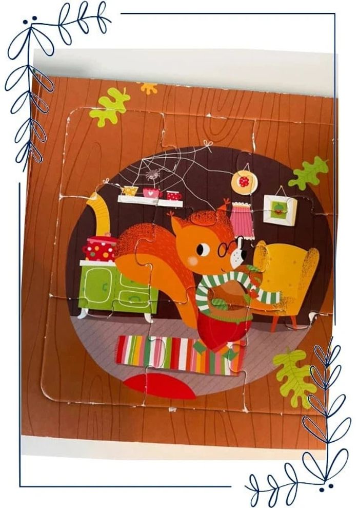 Livre puzzle pouic fait ses provisions - photo numéro 2