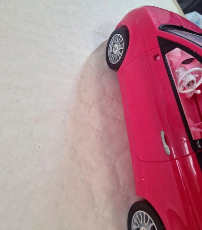 Voiture Barbie Mattel Fiat 500 Rose 2012 - photo numéro 7