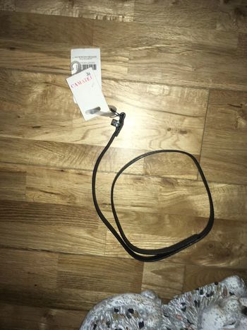 Ceinture motifs serpents gris camieu neuve 36