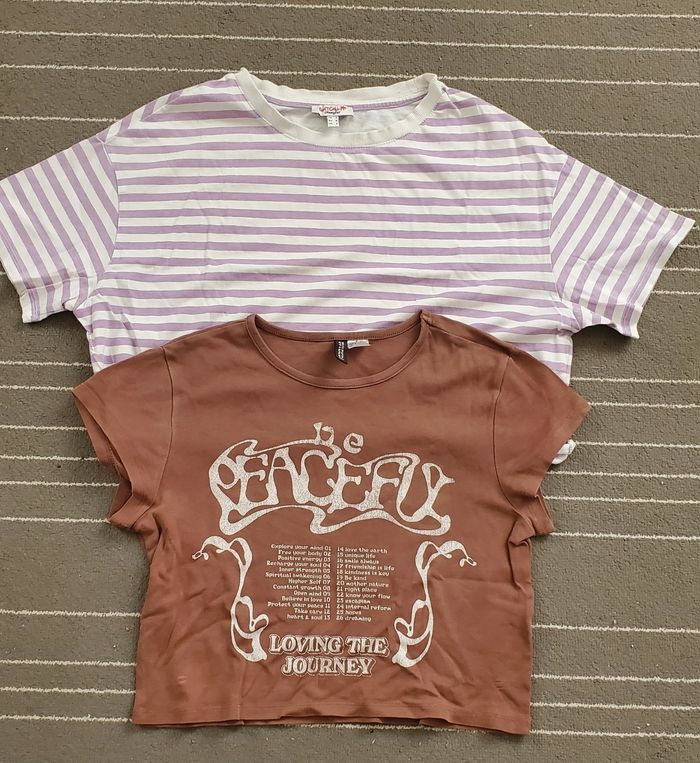 Lo de 2 tee-shirts