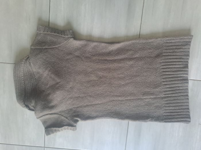 Pull long Marron Taupe Banana Moon Taille M - photo numéro 8