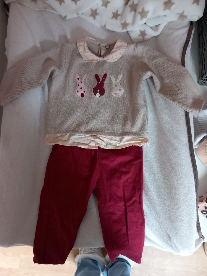 Ensemble pantalon et pull