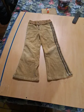 Pantalon en velour 6 ans fille 
