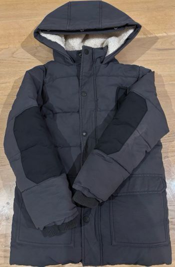 Doudoune OKAIDI gris bleu 8ans