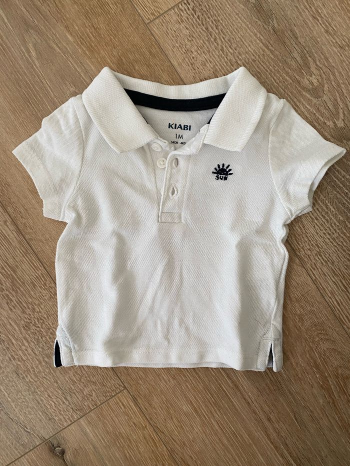 Lot 4 t-shirt  manches courtes 1 mois - photo numéro 7