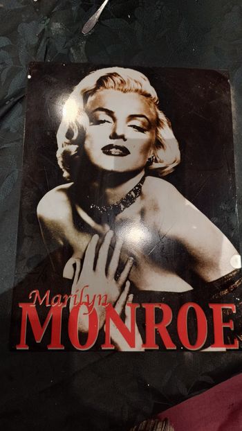 Plaque Maryline Monroe