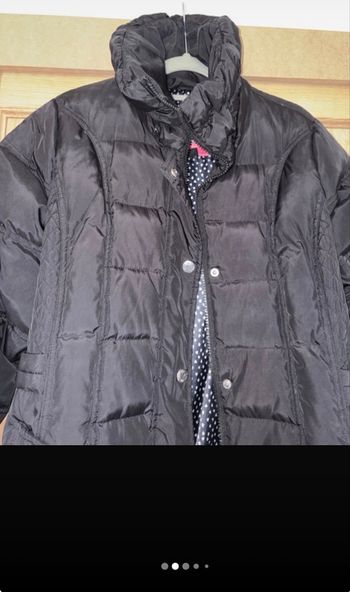 Grande doudoune noire /Betsey Johnson / taille M