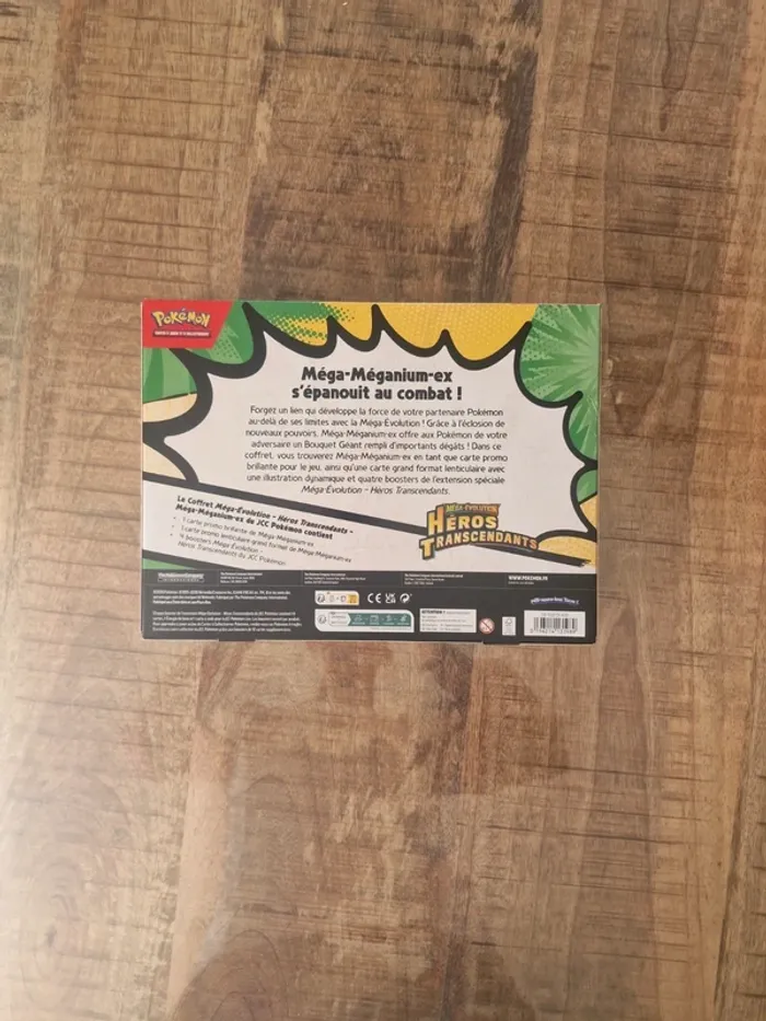 Coffret Pokémon Méga - Méganium neuf scellé - photo numéro 2