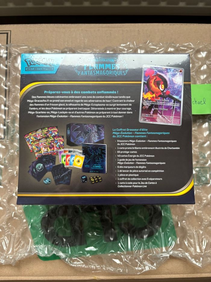 Coffret Dresseur d’Élite ME02 - Flammes Fantasmagoriques - ETB Pokémon - photo numéro 2