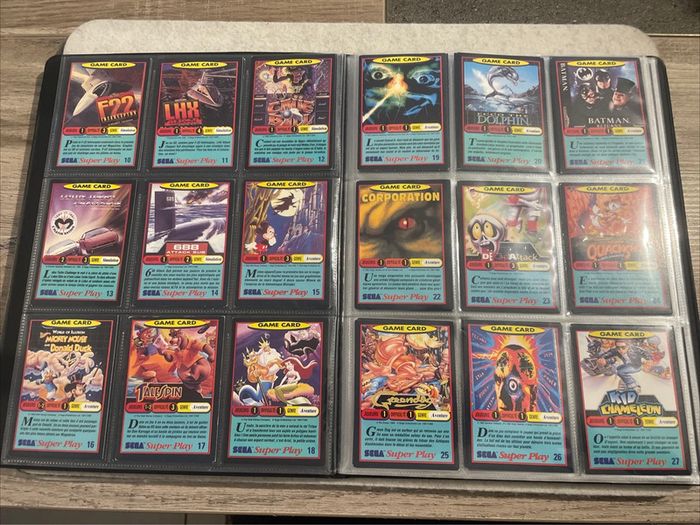 Collection Fullset Panini Sega Super Play Version Française TBE (120/120) Rare - photo numéro 2