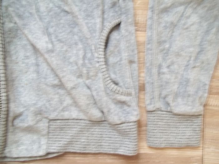 Gilet sweat velours gris Kid's Graffiti 14 ans - photo numéro 3