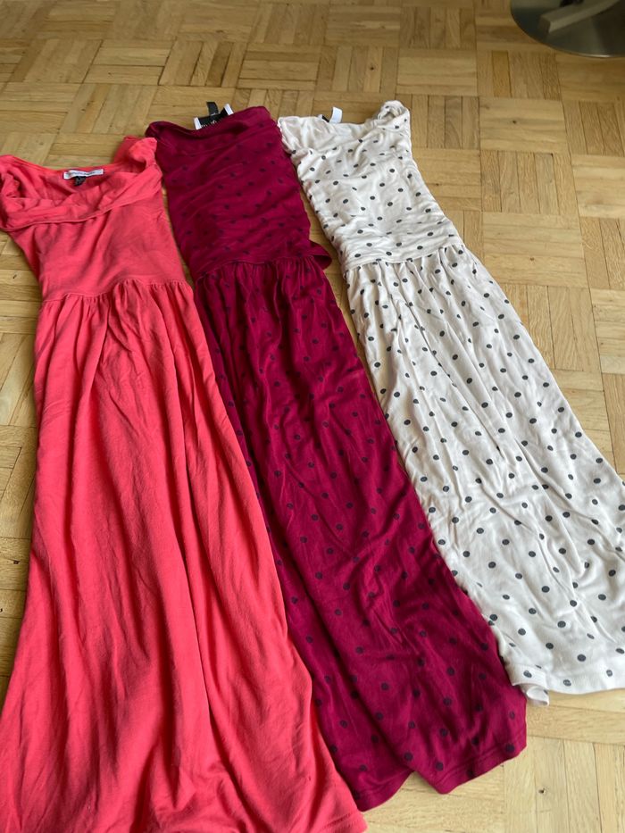 Lot de 3 robes de grossesse et allaitement t36