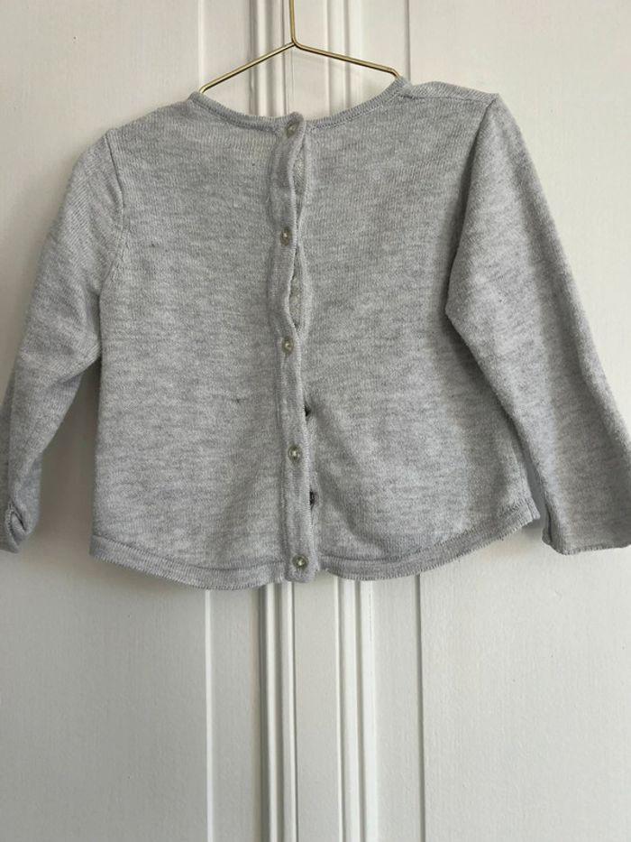 Pull fin gris tao 12 mois - photo numéro 4