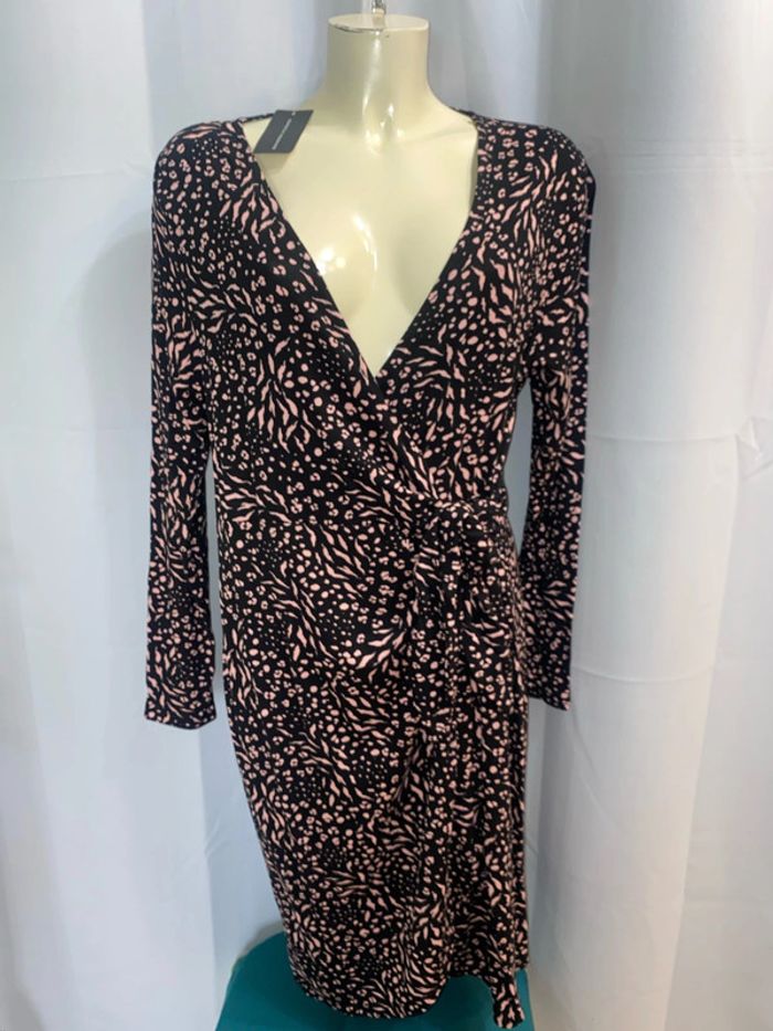 Robe maternité réglable noir/rose taille 42 Dorothy Perkins neuve - n25i