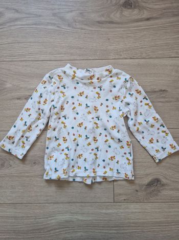 T-shirt bébé fille manches longues Orchestra 12 mois