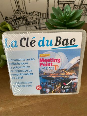 La clé du Bac Meeting Point Anglais T le,  pour PC