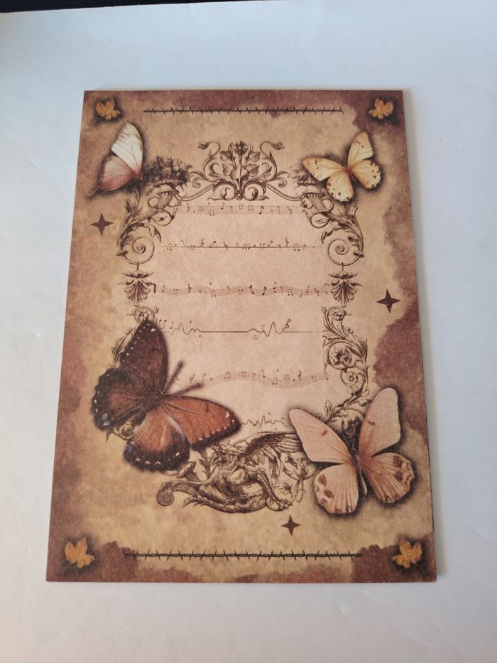 Joli lot de 10 feuilles de papier pour scrapbooking - photo numéro 2